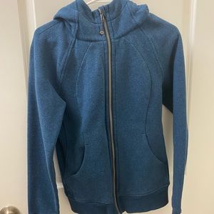 Navy Lululemon Scuba full zip